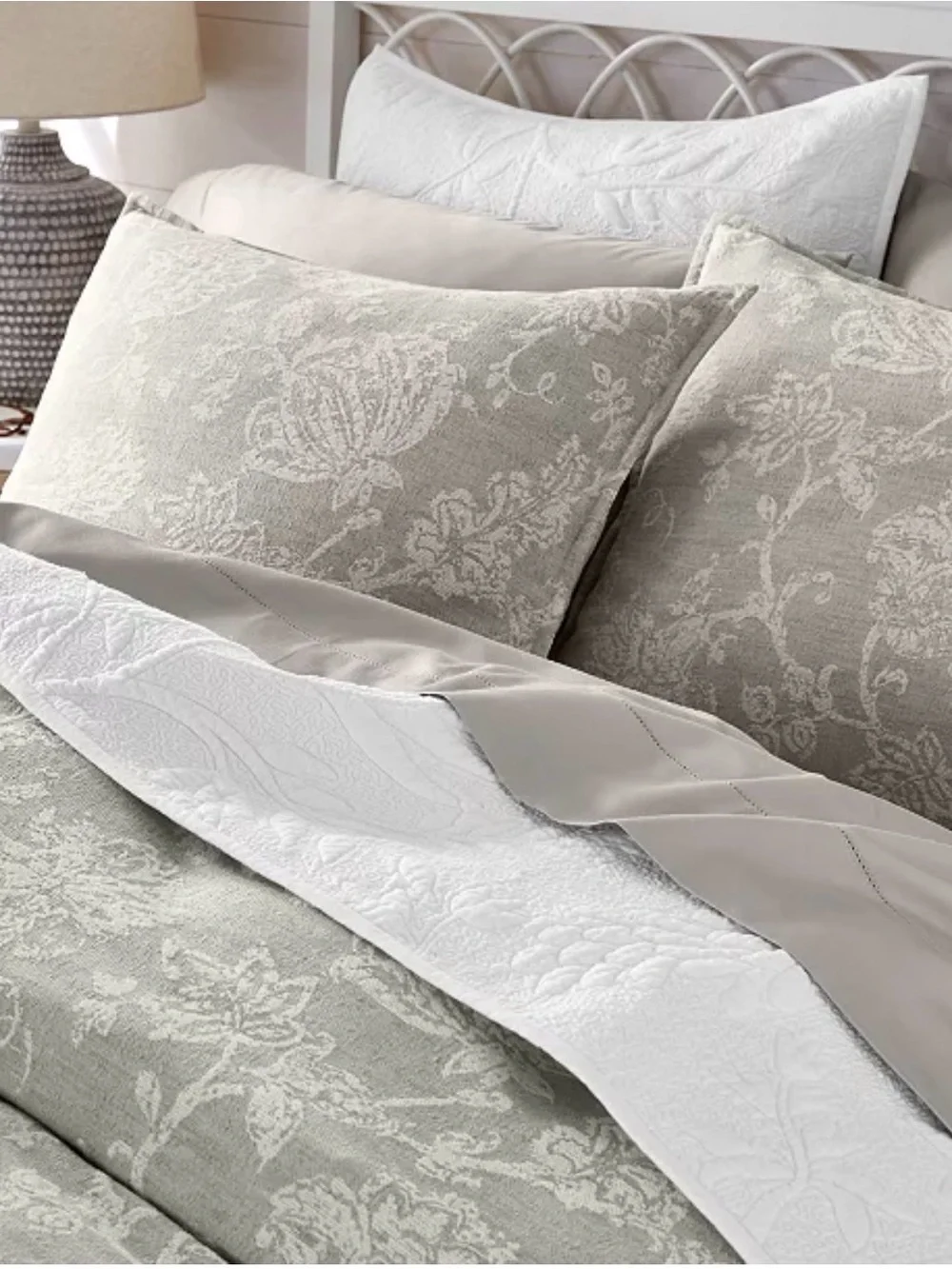 Charter Club - Jacobean Chenille 3pc. Comforter Set - Full/Queen